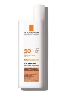 Anthelios Tinted Mineral SPF 50 Very Light Fluid Sunscreen - Tinted